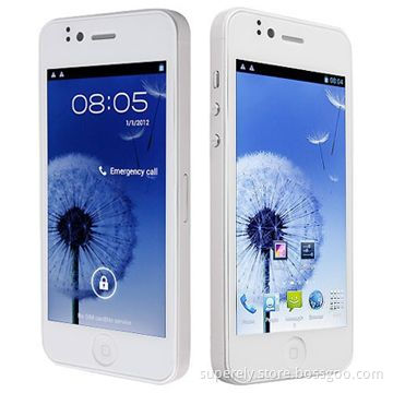 MTK6515 Smartphone with Android 4.0 OS/Wi-Fi/Analog TV and 4.0-inch Capacitive Touchscreen